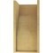 Ekena Millwork 11"W x 11"D x 22"H Wide Clemmons Rough Cedar Woodgrain TimberThane Corbel, Primed Tan CORUR11X11X22CLERCPR - alternate 5